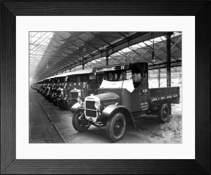 Framed Print : London and North Eastern Railway vehicles Framed Print : London and North Eastern Railway vehicles
