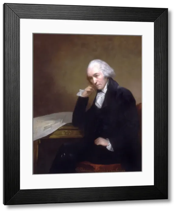 Framed Print : James Watt (1736-1819)
