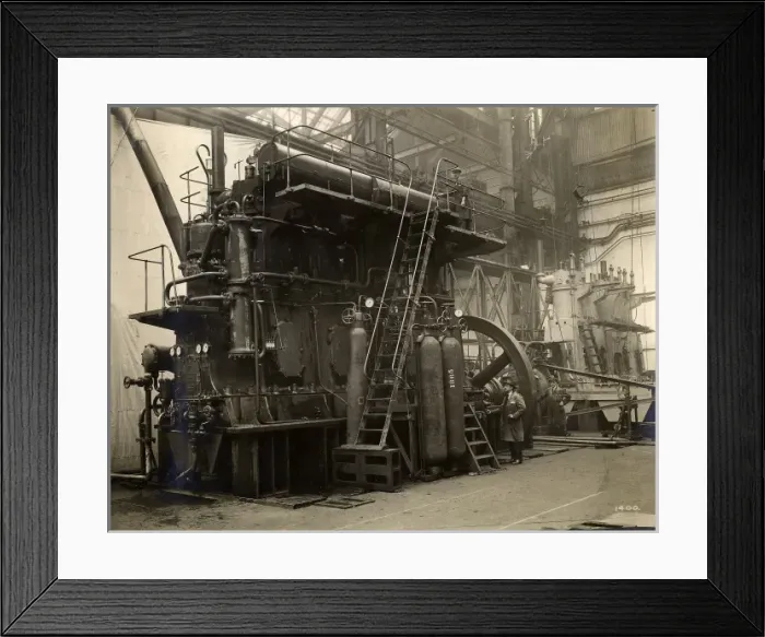Framed Print : Diesel engines for the Gezira irrigation scheme Framed Print : Diesel engines for the Gezira irrigation scheme