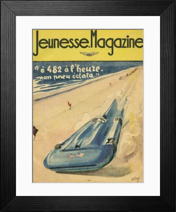 Framed Print : Malcolm Campbell 1935