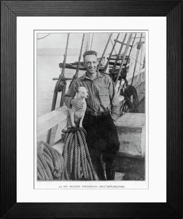Framed Print : Richard E Byrd, American aviator and explorer Framed Print : Richard E Byrd, American aviator and explorer