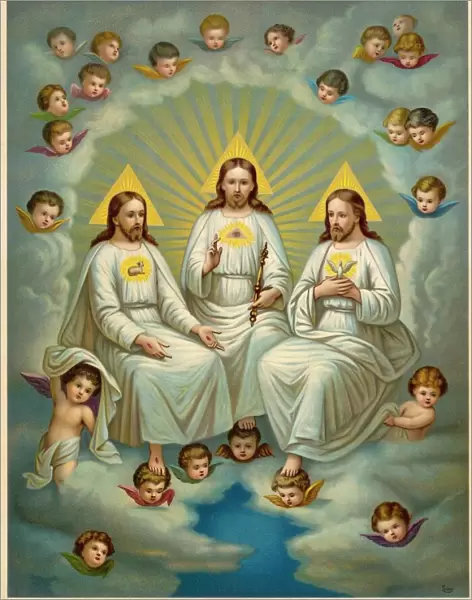 Depiction of the Holy Trinity
