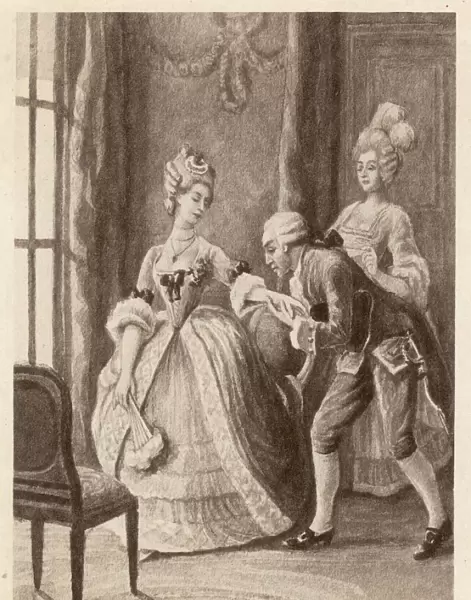 Casanova meeting the Duchess of Northumberland