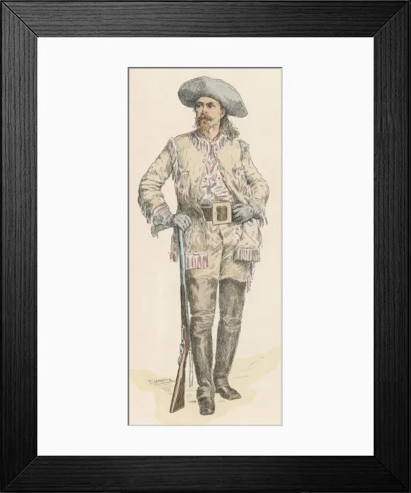 Framed Print : Buffalo Bill Cody Framed Print : Buffalo Bill Cody