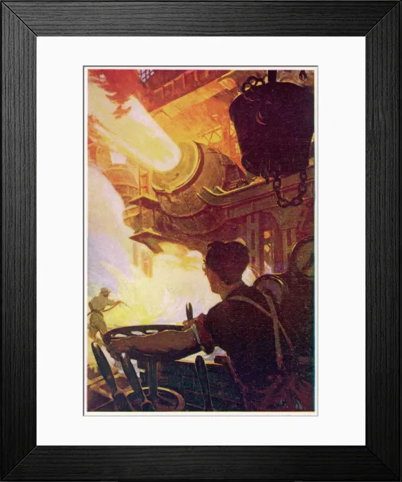 Framed Print : Steel Industry Framed Print : Steel Industry