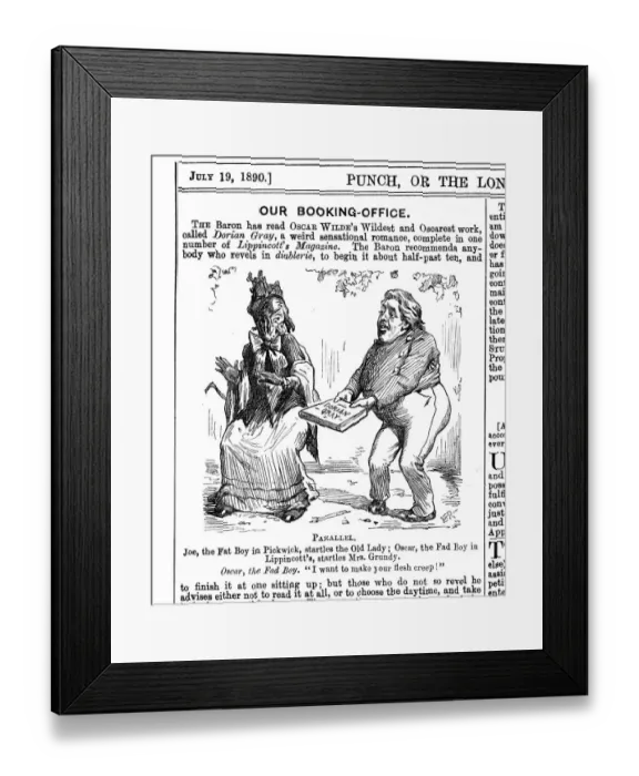 Framed Print : Oscar Wilde (1854-1900) Framed Print : Oscar Wilde (1854-1900)