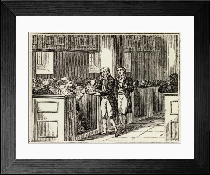 Framed Print : Wesleyan Methodists Framed Print : Wesleyan Methodists
