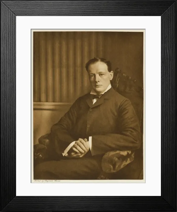 Framed Print : Winston Churchill Framed Print : Winston Churchill