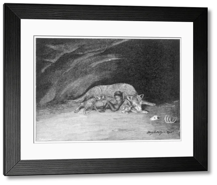 Framed Print : Feral Children Framed Print : Feral Children