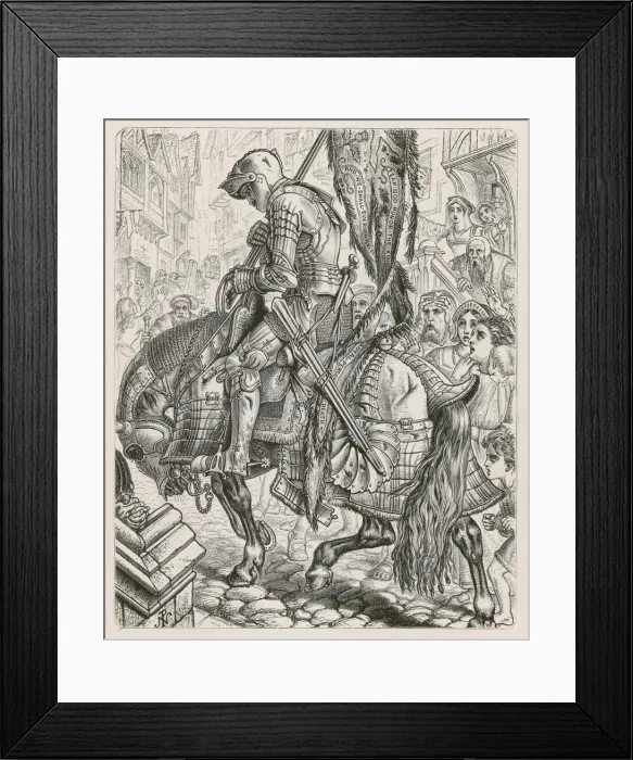 Framed Print : Battle of Flodden Field Framed Print : Battle of Flodden Field