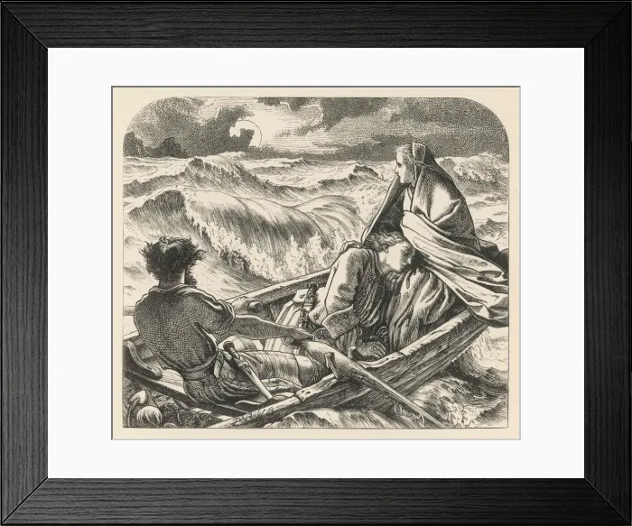 Framed Print : Charles Stuart escapes Framed Print : Charles Stuart escapes
