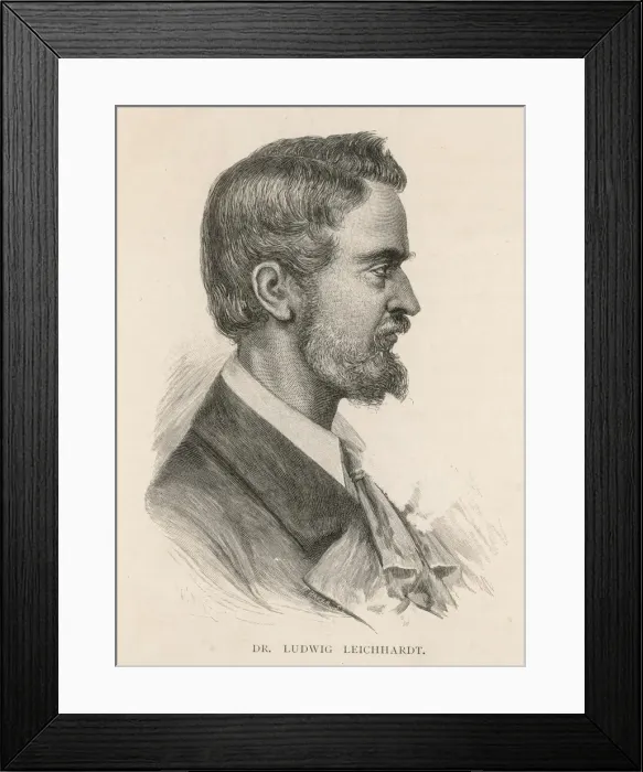Framed Print : Ludwig Leichhardt Framed Print : Ludwig Leichhardt