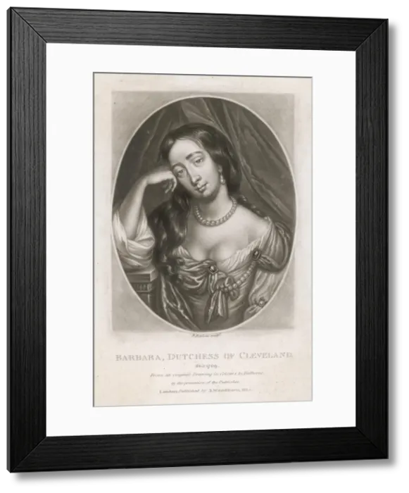 Framed Print : Barbara Villiers Cleveland Framed Print : Barbara Villiers Cleveland