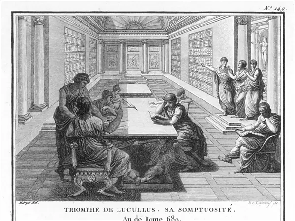 The library of Lucullus