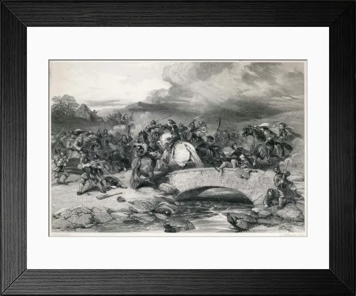 Framed Print : Montrose retreats 1645 Framed Print : Montrose retreats 1645