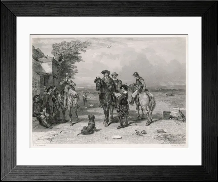 Framed Print : Charles I journeys to Scotland Framed Print : Charles I journeys to Scotland