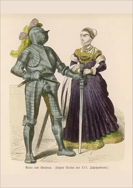 Knight and lady