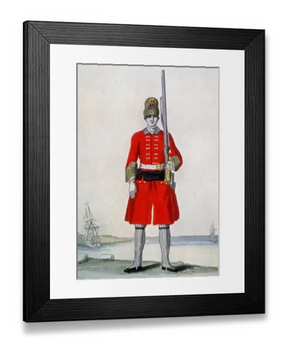 Framed Print : 6th Regiment of Marines Framed Print : 6th Regiment of Marines