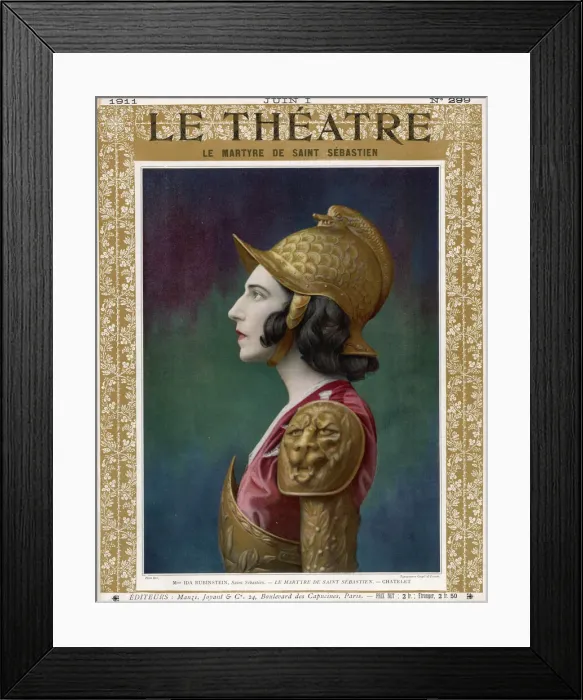 Framed Print : Ida Rubinstein Framed Print : Ida Rubinstein