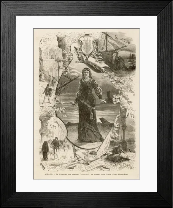 Framed Print : La Gioconda Framed Print : La Gioconda