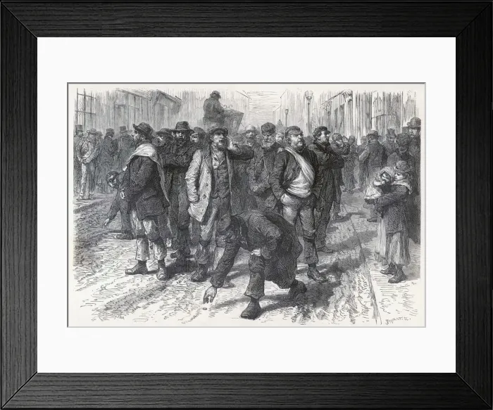 Framed Print : Gardeners forced to beg Framed Print : Gardeners forced to beg
