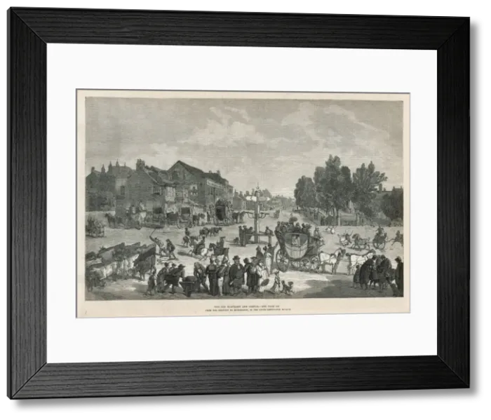 Framed Print : Elephant and Castle, London Framed Print : Elephant and Castle, London