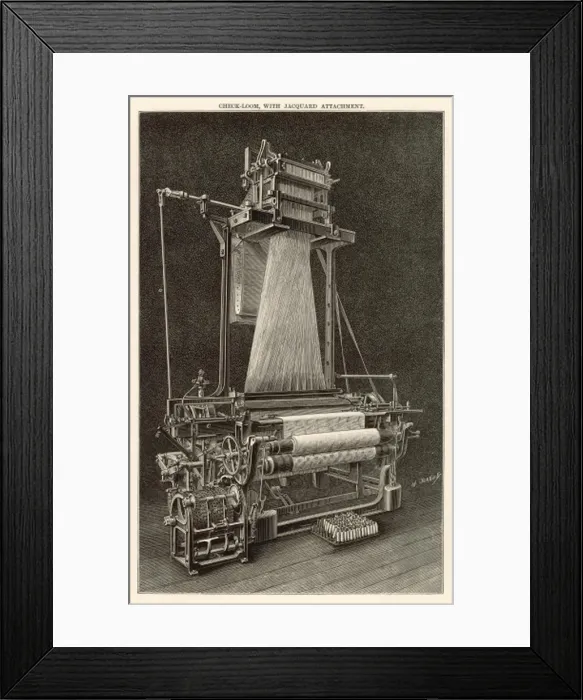 Framed Print : Check-loom Framed Print : Check-loom