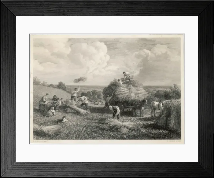 Framed Print : Hay Making Framed Print : Hay Making