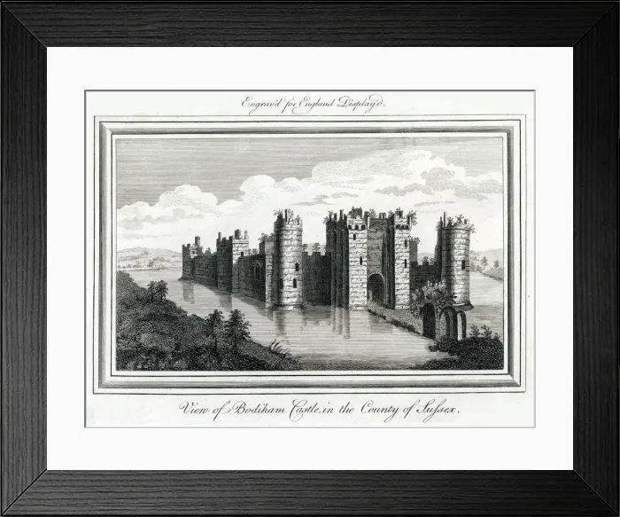 Framed Print : Bodiam Castle Framed Print : Bodiam Castle