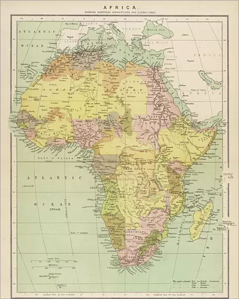 Maps  /  Africa 1888