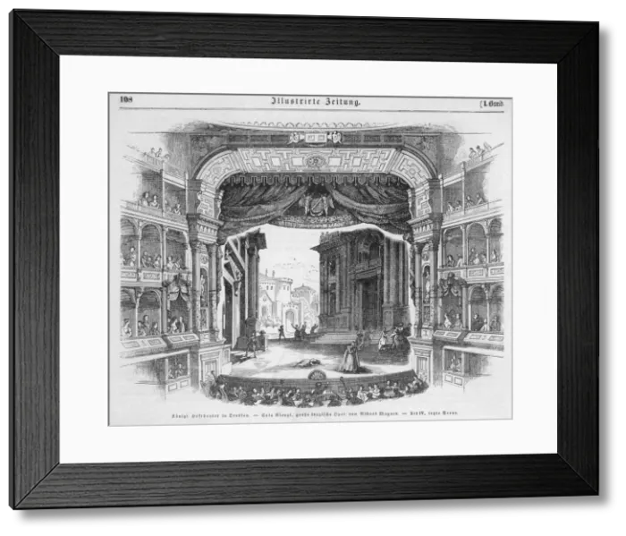 Framed Print : Rienzi, act 4 Framed Print : Rienzi, act 4