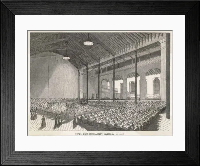 Framed Print : Manufacturing Cigars Framed Print : Manufacturing Cigars