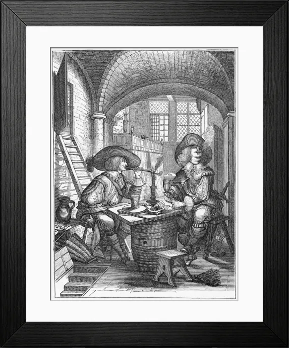 Framed Print : Smoking Pipes Framed Print : Smoking Pipes
