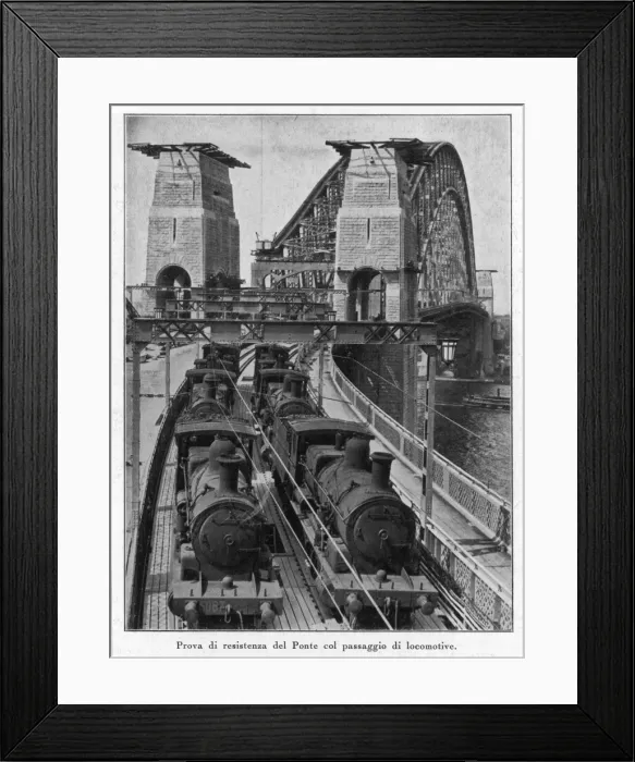 Framed Print : Testing Sydney Bnridge Framed Print : Testing Sydney Bnridge