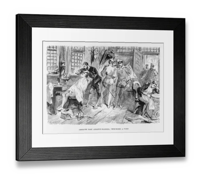 Framed Print : Ambroise Pare Surgeon Framed Print : Ambroise Pare Surgeon