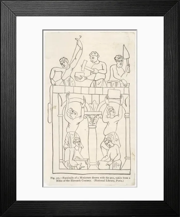Framed Print : Buildings / Construction Framed Print : Buildings / Construction