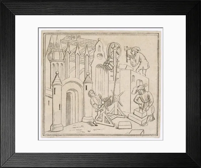 Framed Print : Measuring Bricks Framed Print : Measuring Bricks