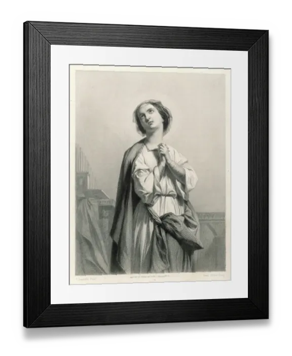 Framed Print : Cecilia (2Nd / 3rd Century Framed Print : Cecilia (2Nd / 3rd Century