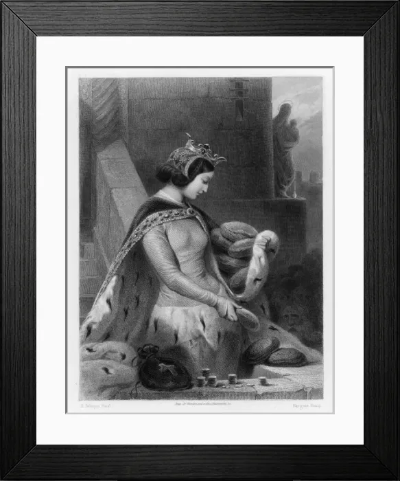 Framed Print : BATHILDE ( - 680) Framed Print : BATHILDE ( - 680)