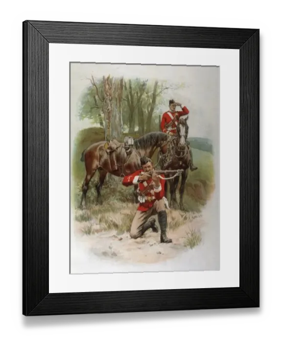 Framed Print : Military / Infantry Framed Print : Military / Infantry