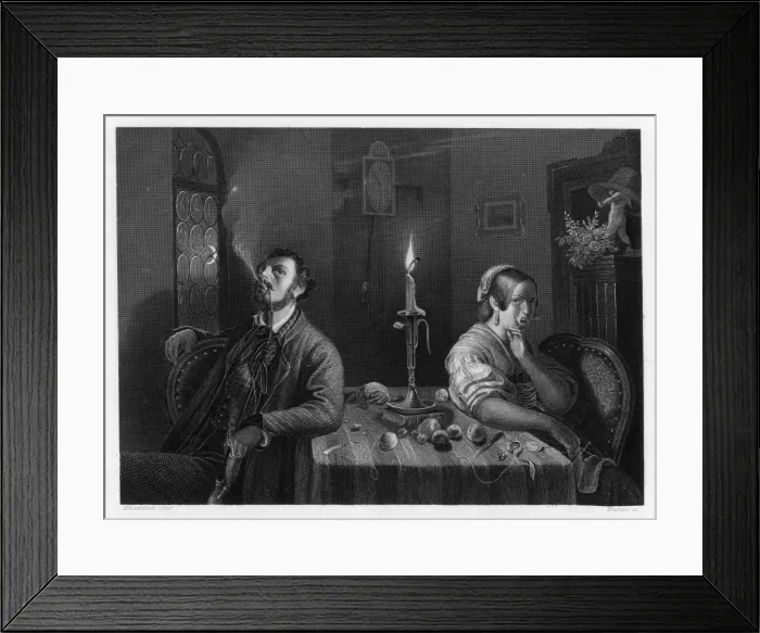 Framed Print : Husband & Wife Framed Print : Husband & Wife