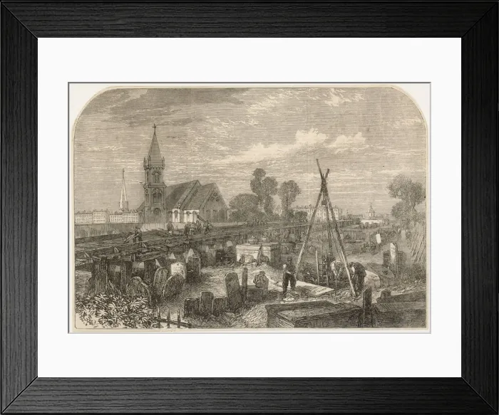 Framed Print : Rail / St Pancras Built Framed Print : Rail / St Pancras Built