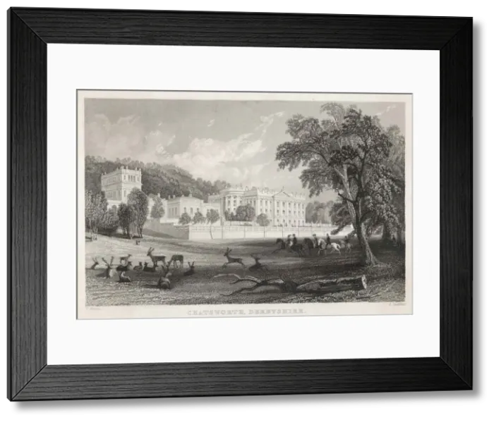 Framed Print : England / Chatsworth Framed Print : England / Chatsworth