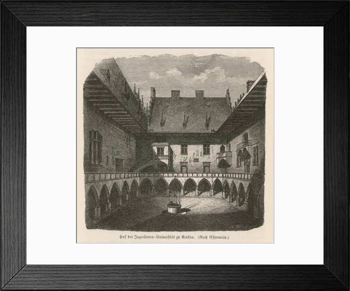 Framed Print : University of Cracow Framed Print : University of Cracow
