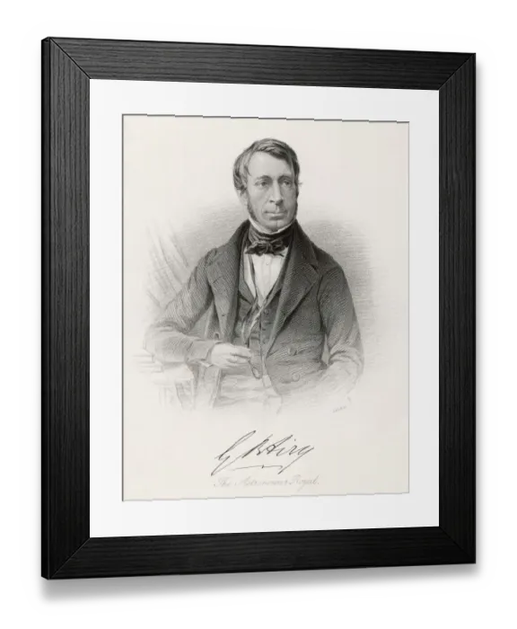 Framed Print : George Biddell Airy Framed Print : George Biddell Airy