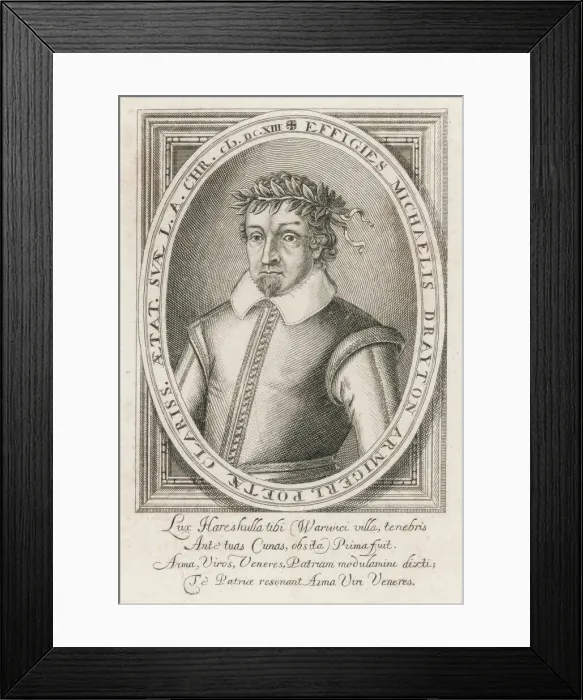 Framed Print : DRAYTON (1563-1631) Framed Print : DRAYTON (1563-1631)
