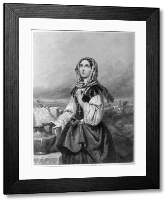 Framed Print : St Rosa Di Lima / Calix Framed Print : St Rosa Di Lima / Calix