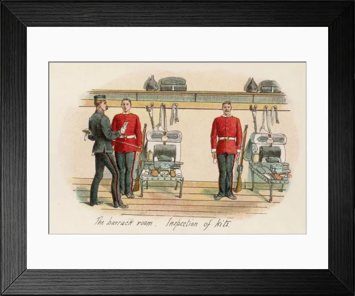 Framed Print : Military Scenes Framed Print : Military Scenes