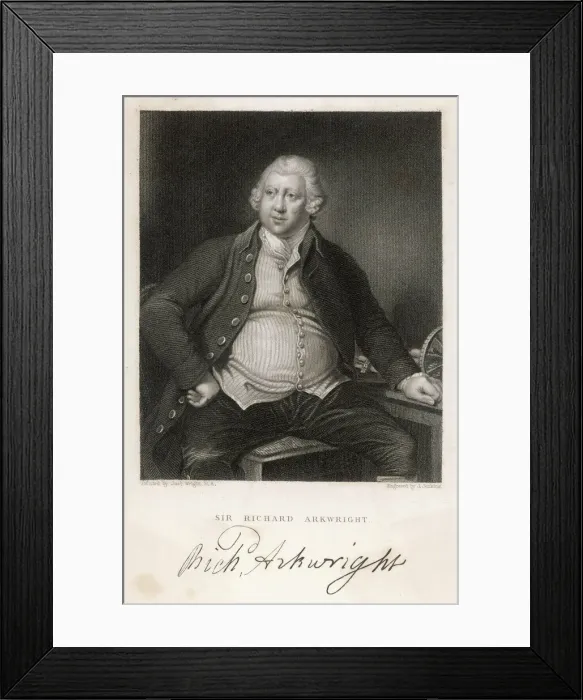 Framed Print : Richard Arkwright Framed Print : Richard Arkwright
