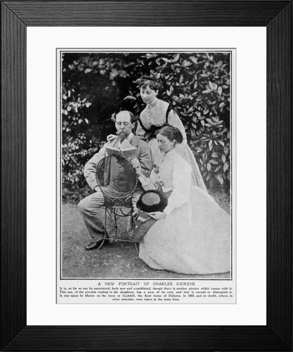 Framed Print : DICKENS (1812 - 1870) Framed Print : DICKENS (1812 - 1870)